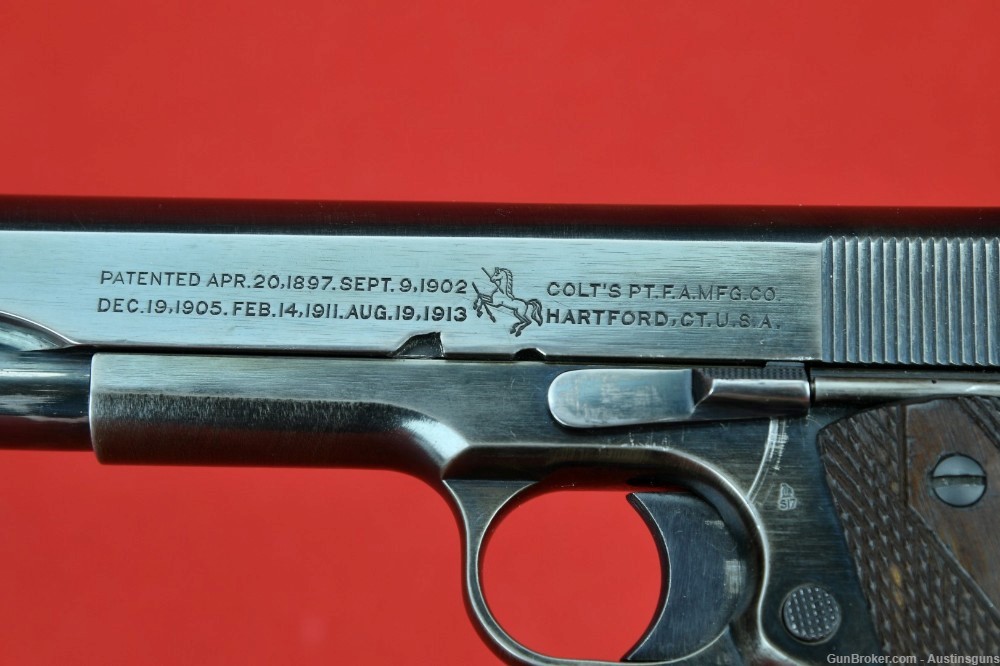 SHARP U.S. Issued 1918 Colt Model 1911 "BLACK ARMY" -img-7