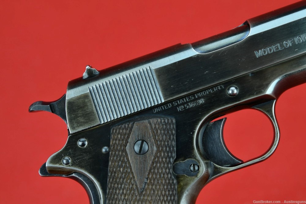 SHARP U.S. Issued 1918 Colt Model 1911 "BLACK ARMY" -img-16