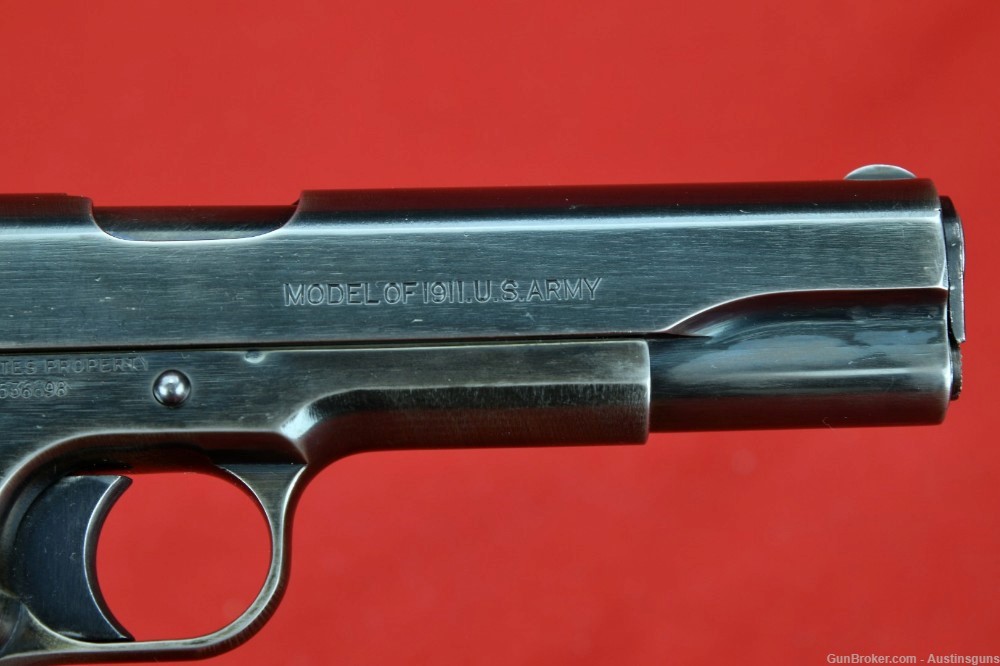 SHARP U.S. Issued 1918 Colt Model 1911 "BLACK ARMY" -img-18