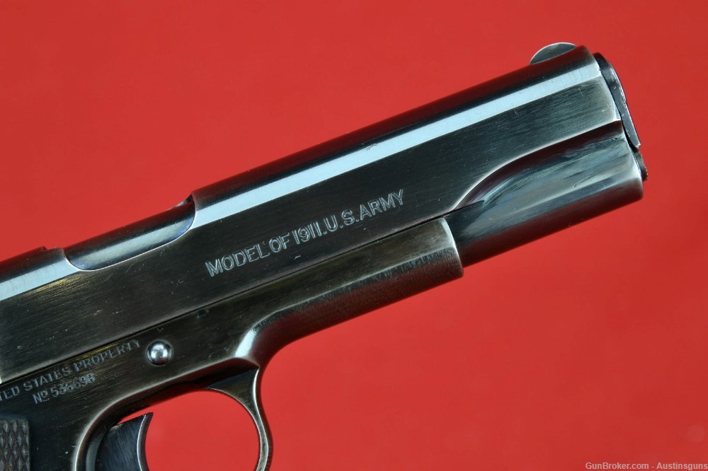 SHARP U.S. Issued 1918 Colt Model 1911 "BLACK ARMY" -img-17
