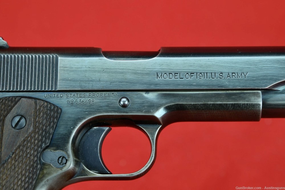 SHARP U.S. Issued 1918 Colt Model 1911 "BLACK ARMY" -img-19