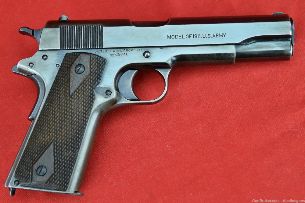 SHARP U.S. Issued 1918 Colt Model 1911 "BLACK ARMY" -img-0