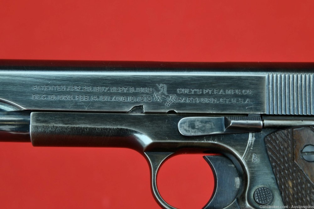 SHARP U.S. Issued 1918 Colt Model 1911 "BLACK ARMY" -img-6