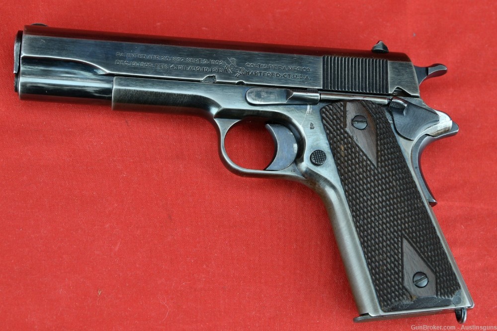 SHARP U.S. Issued 1918 Colt Model 1911 "BLACK ARMY" -img-39