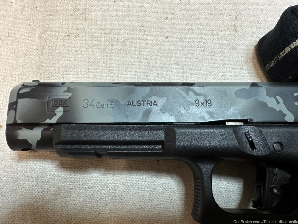 Custom Glock 34 Gen 5, Trijicon, 8 Mags, 17RD, Plus Much More!-img-5