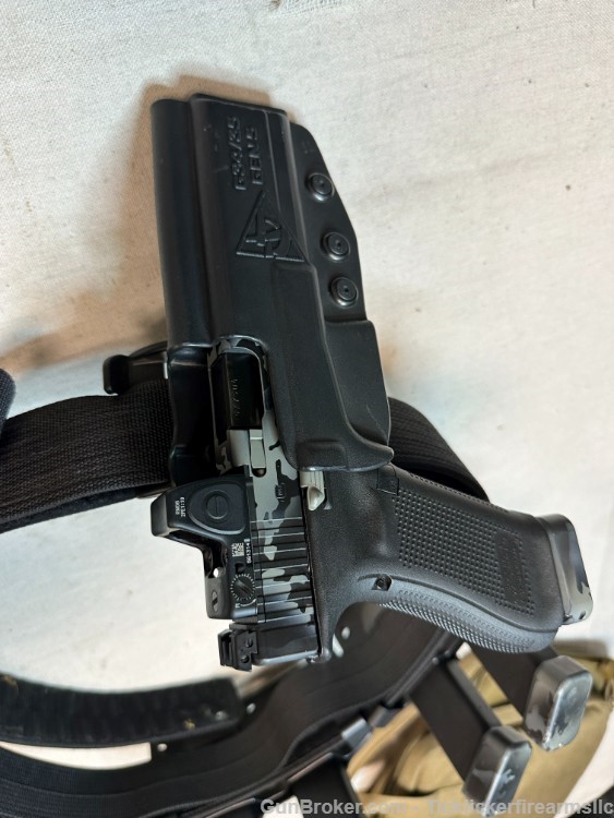 Custom Glock 34 Gen 5, Trijicon, 8 Mags, 17RD, Plus Much More!-img-37
