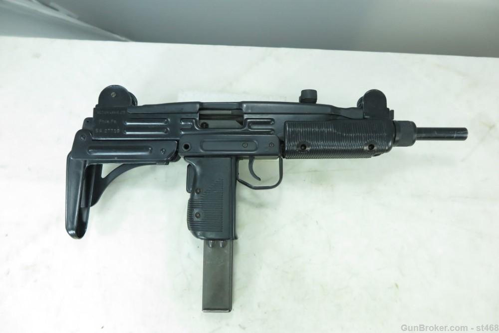 Preban Action Arms IMI UZI Model A 9mm Carbine Excellent $.01 NO Reserve!-img-0