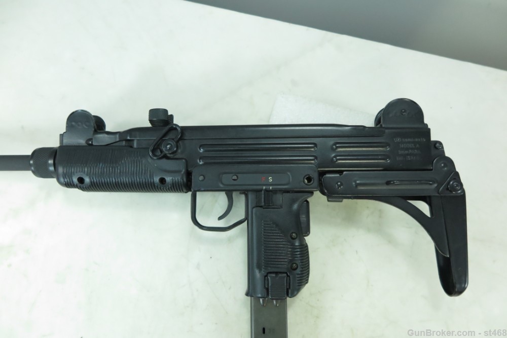 Preban Action Arms IMI UZI Model A 9mm Carbine Excellent $.01 NO Reserve!-img-4
