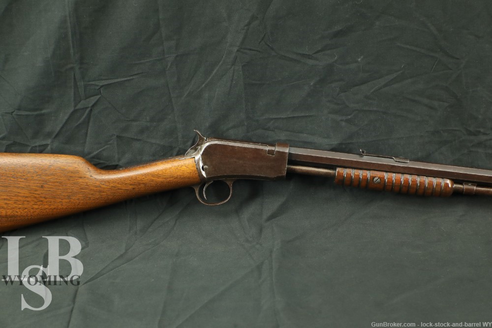 Winchester Model 1890 3rd Model Takedown 24" .22 Short Pump Rifle, 1916 C&R-img-0