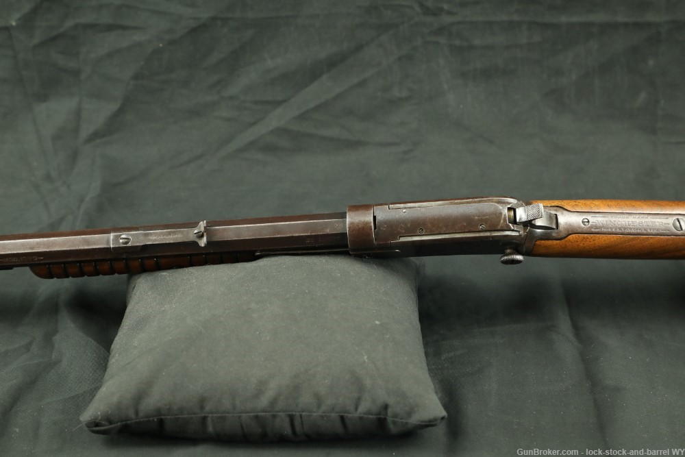 Winchester Model 1890 3rd Model Takedown 24" .22 Short Pump Rifle, 1916 C&R-img-15