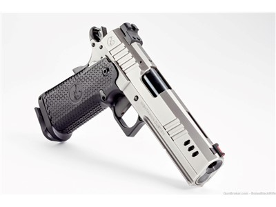 NIGHTHAWK 1911 BDS9 IOS BOARDROOM DOUBLE STACK SILVER FINISH 5" BBL 9MM