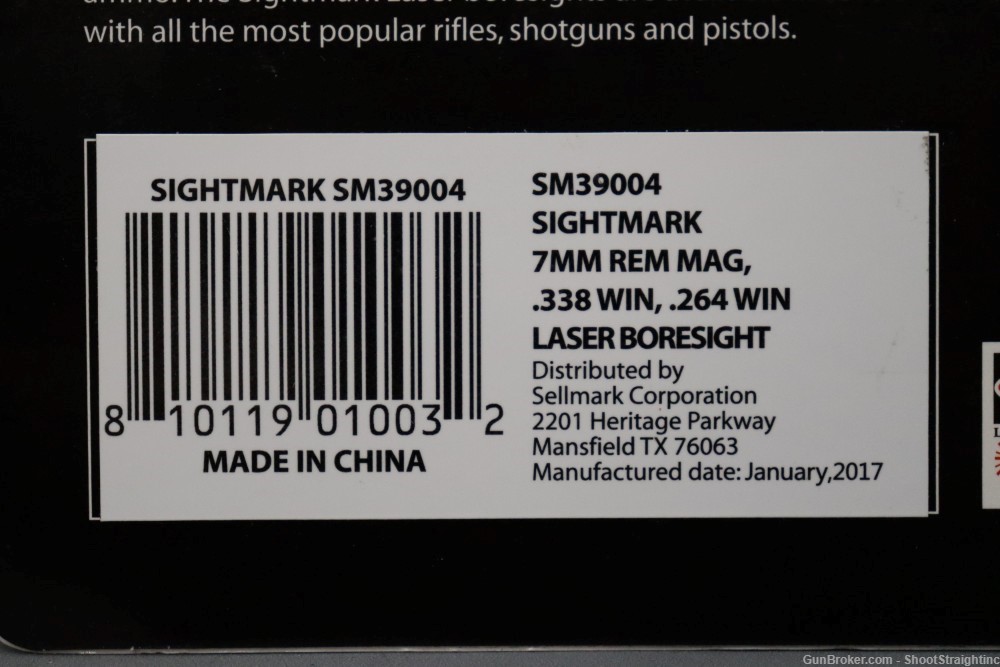 Sightmark 7mm Rem Mag, 338Win, 264Win Laser Boresight-img-5