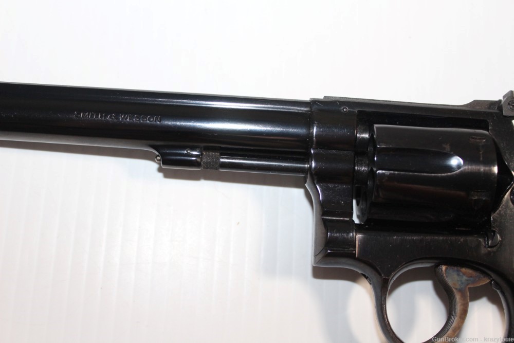 S&W Smith & Wesson Pre-Model 14 .38 Spl 6" K-38 MASTERPIECE 6-Shot Revolver-img-18