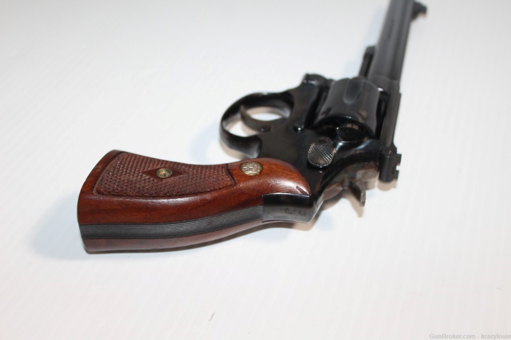 S&W Smith & Wesson Pre-Model 14 .38 Spl 6" K-38 MASTERPIECE 6-Shot Revolver-img-23