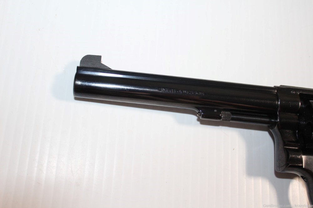 S&W Smith & Wesson Pre-Model 14 .38 Spl 6" K-38 MASTERPIECE 6-Shot Revolver-img-19