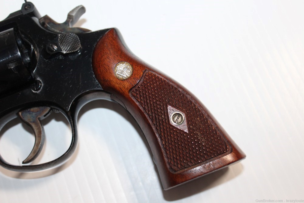 S&W Smith & Wesson Pre-Model 14 .38 Spl 6" K-38 MASTERPIECE 6-Shot Revolver-img-15