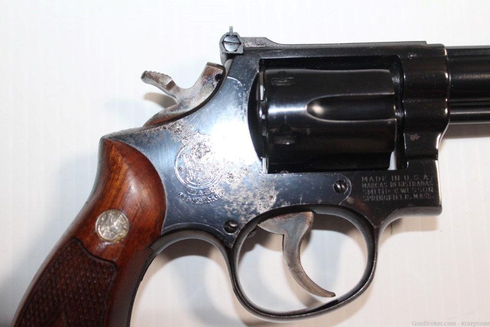 S&W Smith & Wesson Pre-Model 14 .38 Spl 6" K-38 MASTERPIECE 6-Shot Revolver-img-10