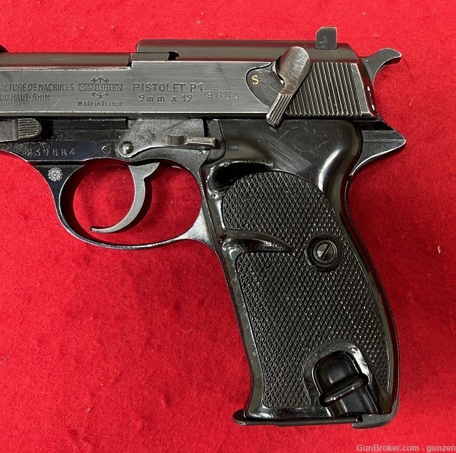 Manurhin Pistolet P1 9MM *No Reserve*-img-1