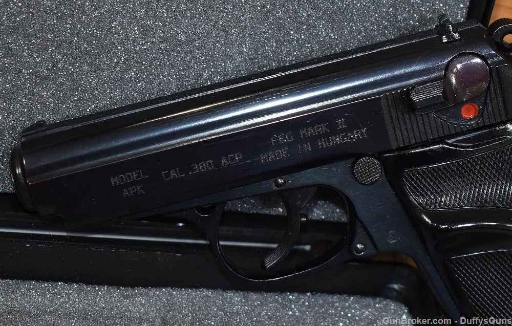 FEG Model APK Mark II Pistol 380 Like New-img-12