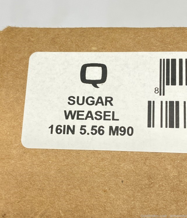 NEW Q SUGAR WEASEL 16" 5.56  "NO FILTER"/BLEM Exclusive (ONLY 100 Made) -img-8