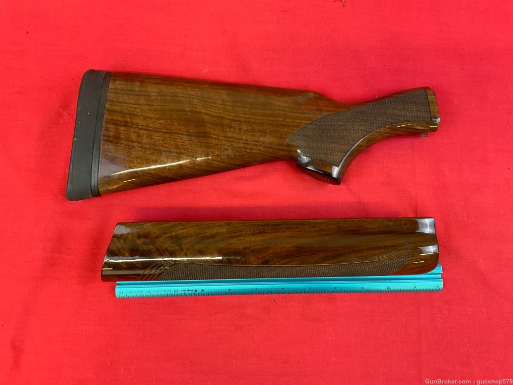 Remington 1187 11-87 12 Ga Gauge Wingmaster Gloss Fancy Walnut Stock Set-img-1