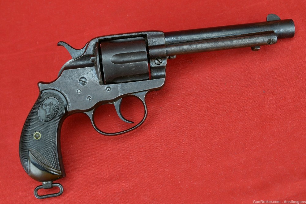 ANTIQUE Colt Model 1878 Double Action Revolver - .45-img-1