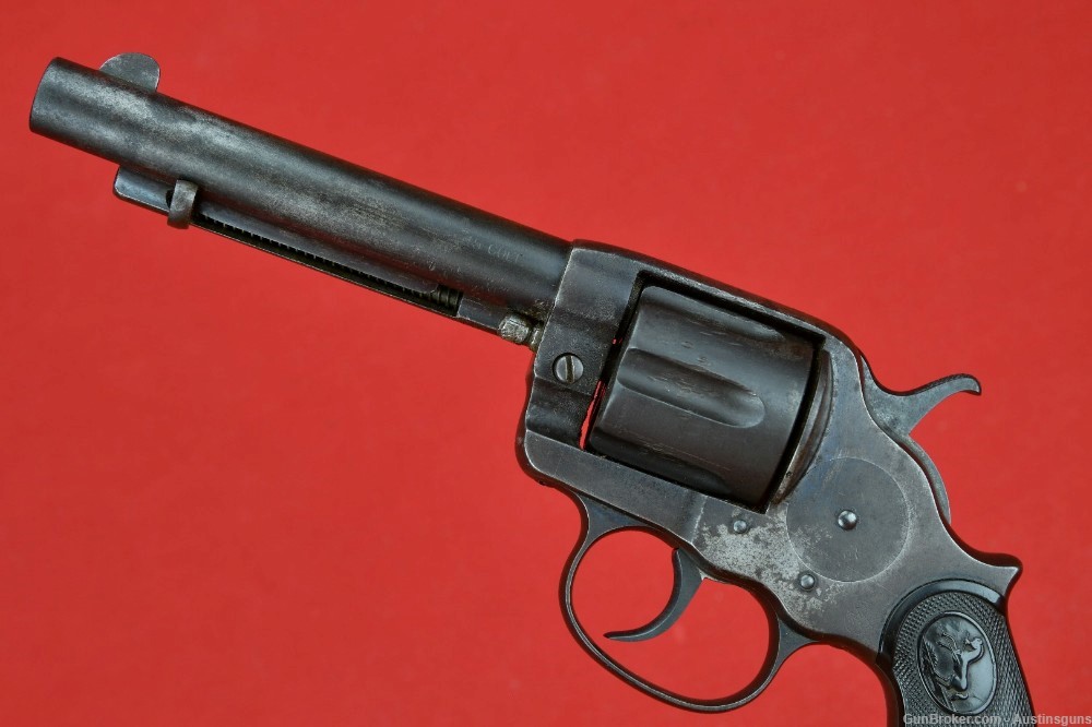 ANTIQUE Colt Model 1878 Double Action Revolver - .45-img-6