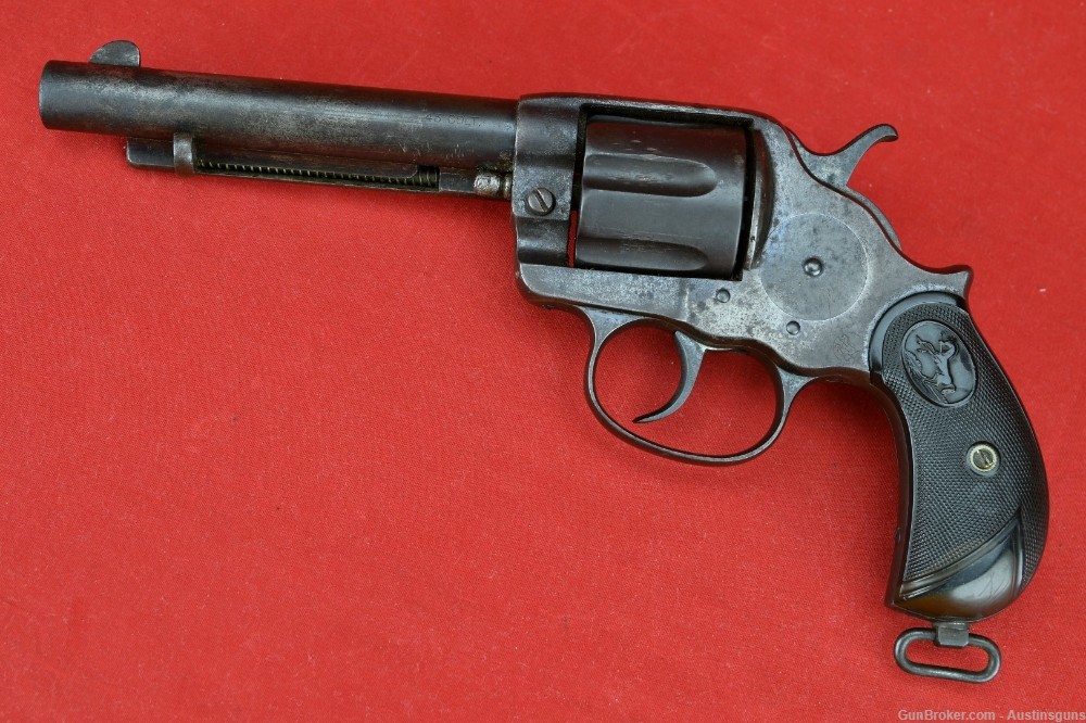ANTIQUE Colt Model 1878 Double Action Revolver - .45-img-0