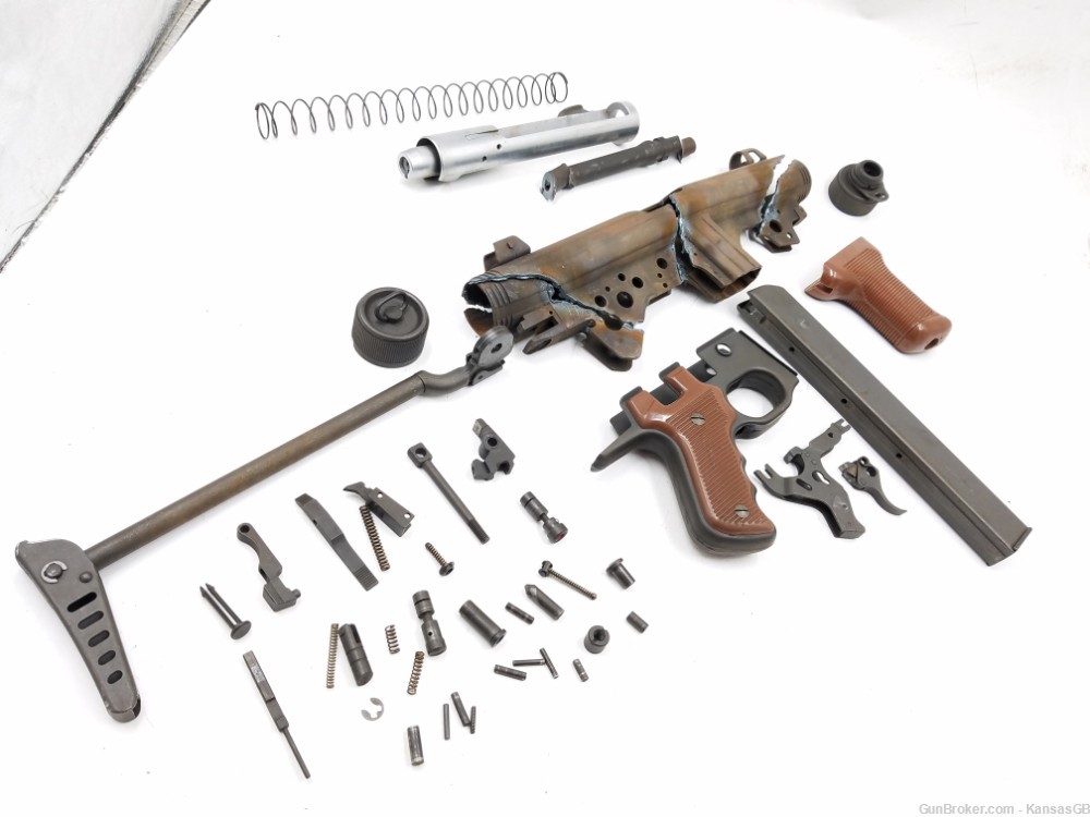 Beretta model PM12 9x19 decommissioned submachine gun parts kit SMG-img-0