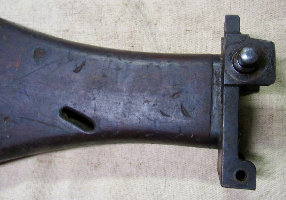 Original WWI German MG 08/15 Maxim Butt Stock Assembly-img-2