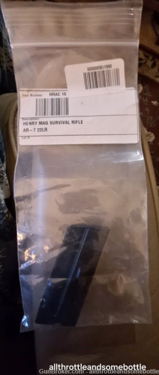 (1) HENRY AR-7 FACTORY .22LR MAGAZINE-img-0