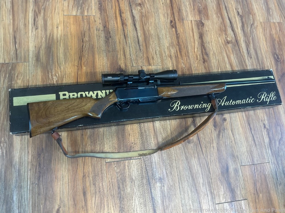 1978 BROWNING BAR 30-06 MADE IN BELGIUM Cabelas Scope With Box -img-0