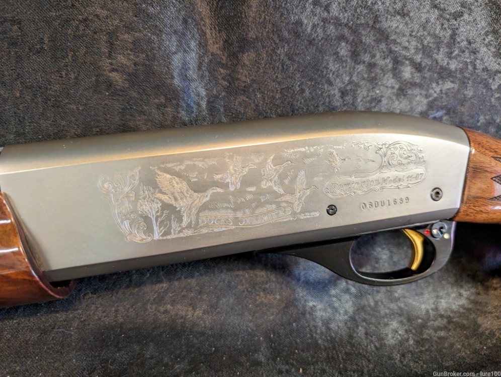 1998 Remington 1187 Ducks Unlimited 20ga 28" Limited Edition Engraved -img-19