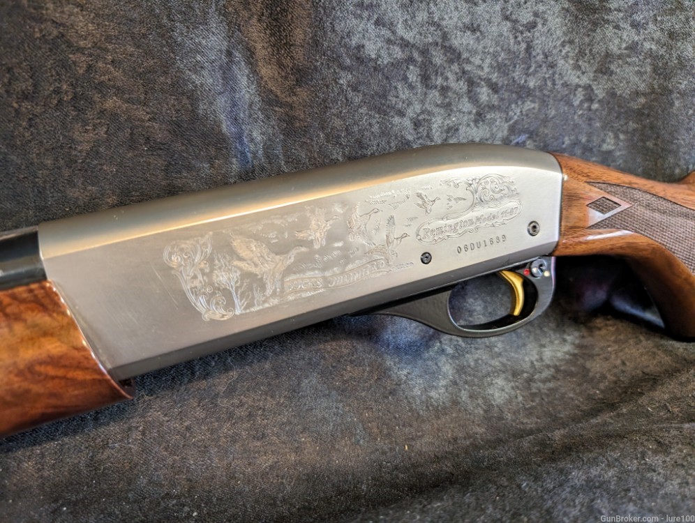 1998 Remington 1187 Ducks Unlimited 20ga 28" Limited Edition Engraved -img-27