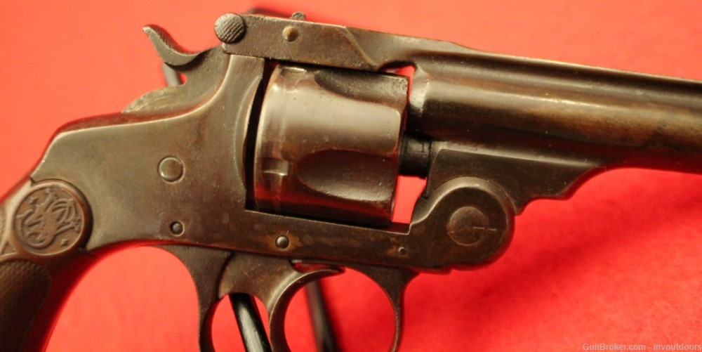Smith & Wesson .32 double action 3"-barrel revolver. -img-2
