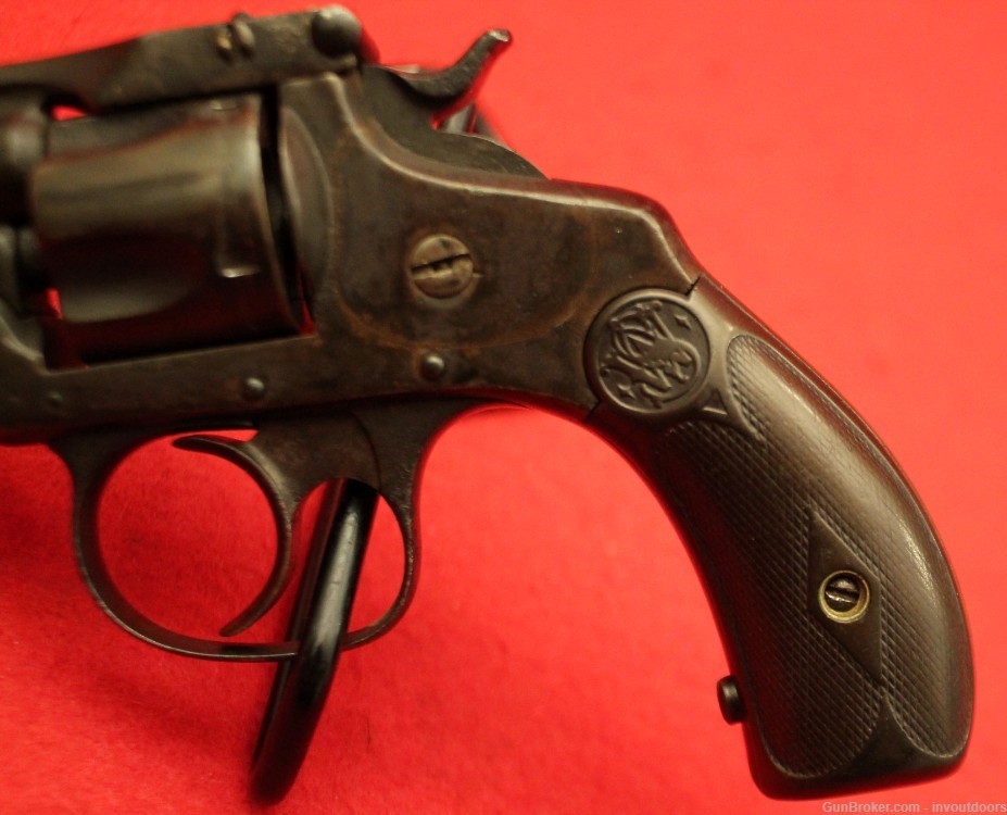 Smith & Wesson .32 double action 3"-barrel revolver. -img-11