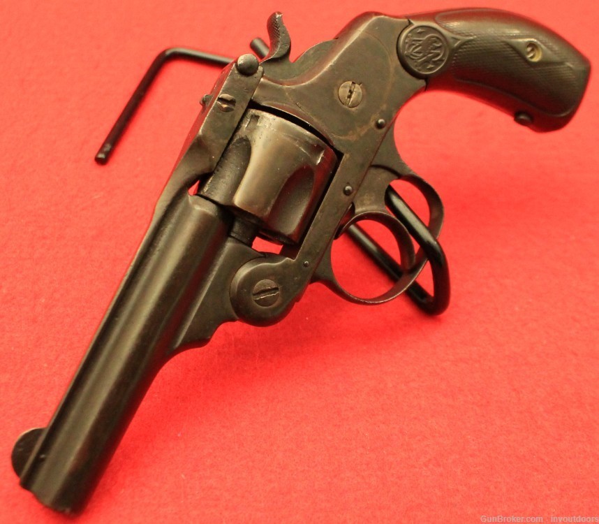 Smith & Wesson .32 double action 3"-barrel revolver. -img-5