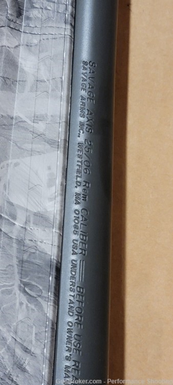 Savage AXIS II OVERWATCH 25-06 REM 20" Barrel -img-9