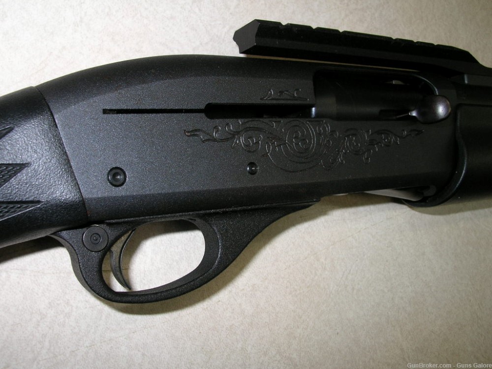 Remington model 1100 12 gauge 21" FULLY RIFLED CANTILEVER SLUG GUN-img-4