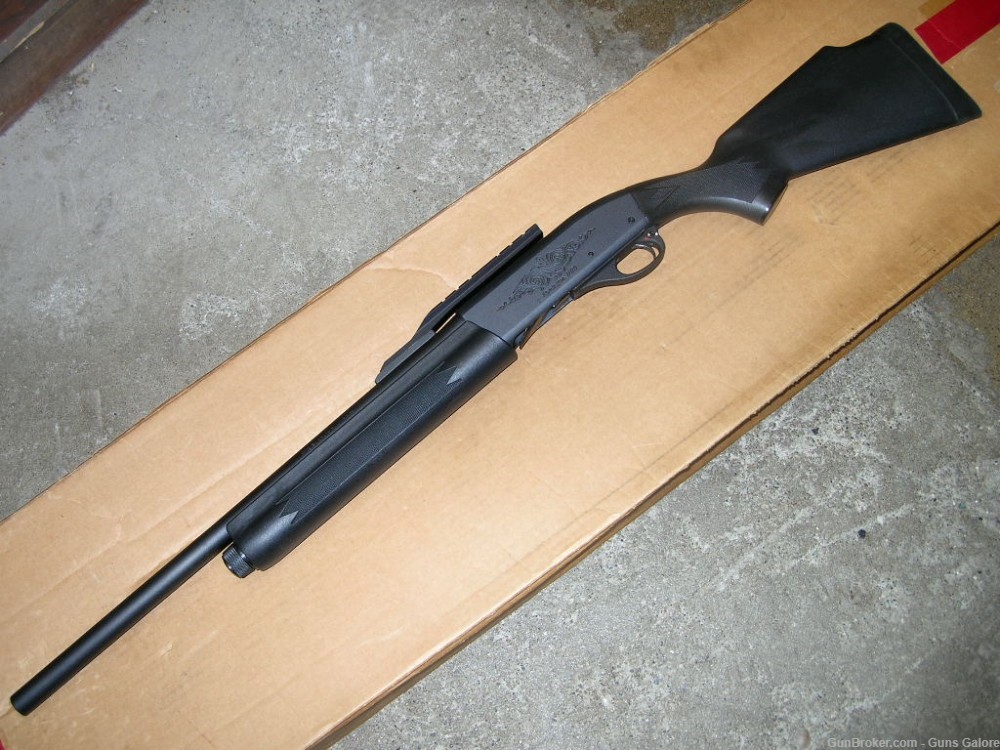 Remington model 1100 12 gauge 21" FULLY RIFLED CANTILEVER SLUG GUN-img-1