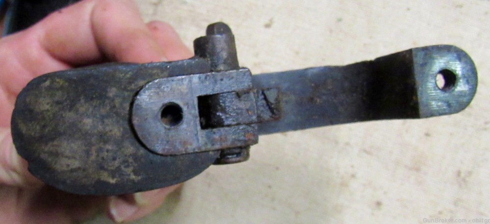 Original WWI German MG 08/15 Maxim Trigger and Grip Assembly-img-6