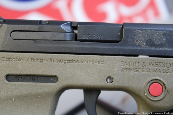 Smith & Wesson M&P Bodyguard380 .380 ACP Item P-71-img-6