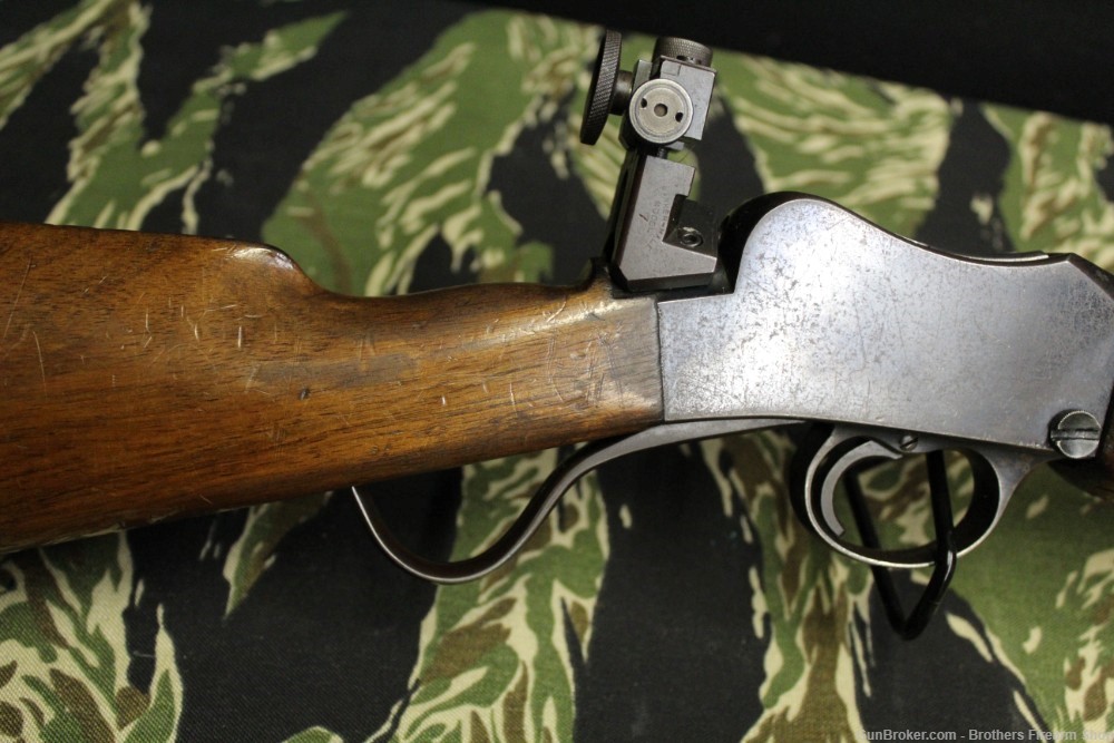BSA 220 Long Cadet Martini Rifle Shortened Stock Peep Sights -img-8