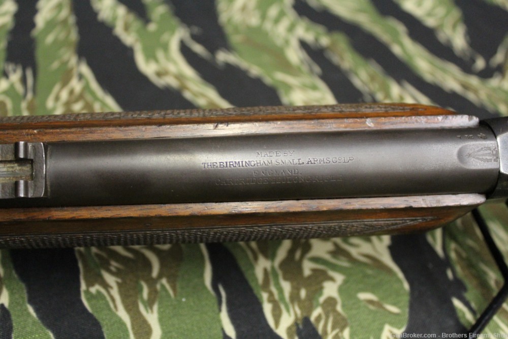 BSA 220 Long Cadet Martini Rifle Shortened Stock Peep Sights -img-6