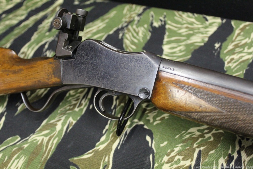 BSA 220 Long Cadet Martini Rifle Shortened Stock Peep Sights -img-1