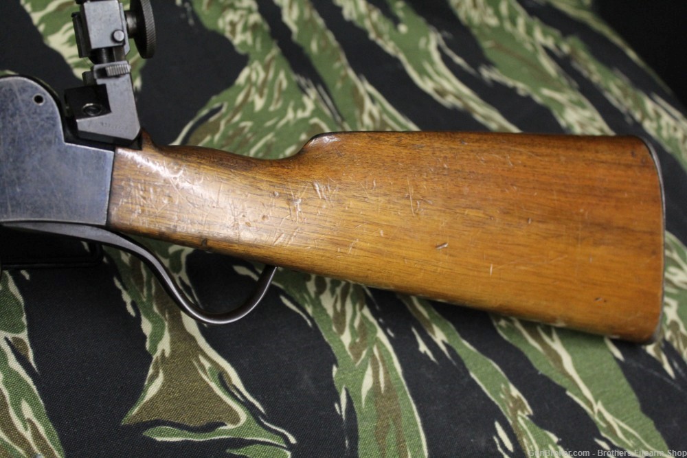 BSA 220 Long Cadet Martini Rifle Shortened Stock Peep Sights -img-20