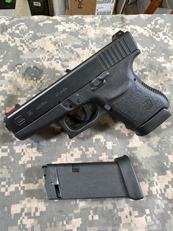 Glock 36 Gen3 45 ACP 3.78" Glock G36 Gen-3-img-1