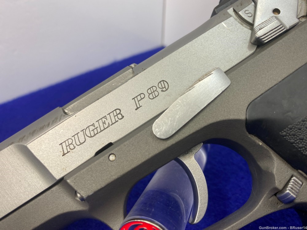 1996 Ruger P89 9mm SS 4 1/2" *MOST POPULAR & WIDELY AVAILABLE P-SERIES*-img-10