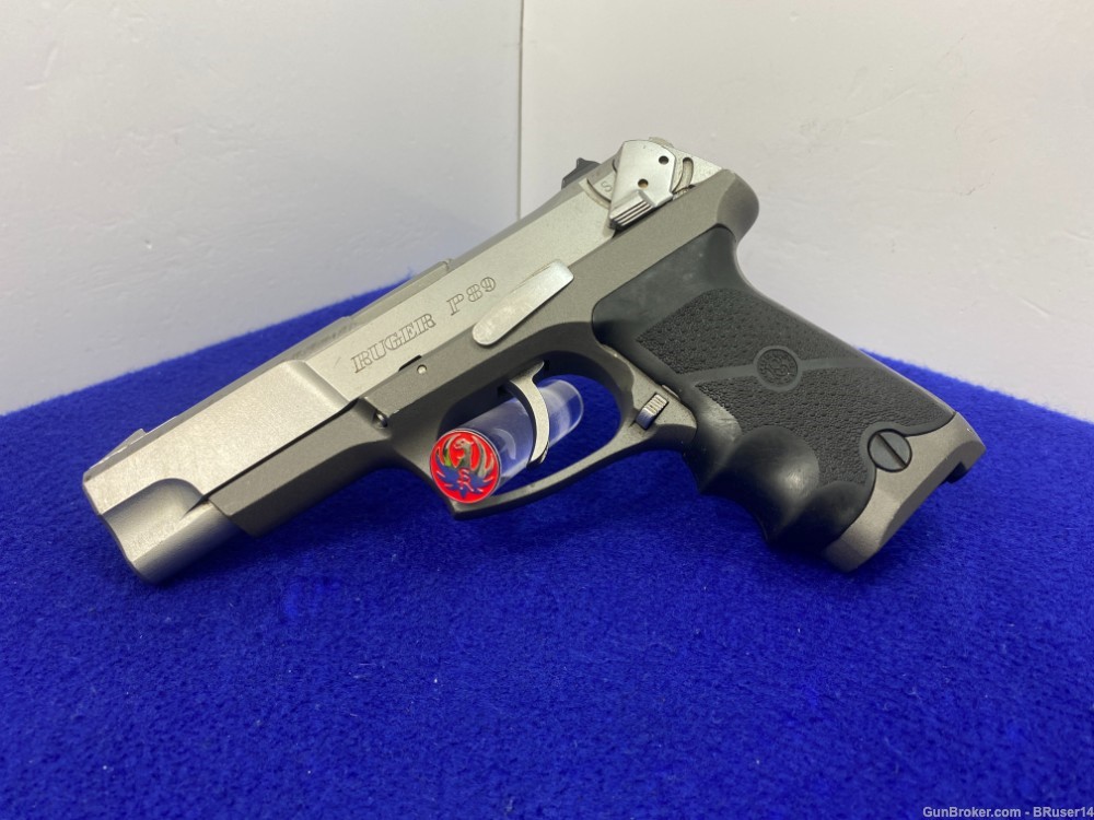 1996 Ruger P89 9mm SS 4 1/2" *MOST POPULAR & WIDELY AVAILABLE P-SERIES*-img-0