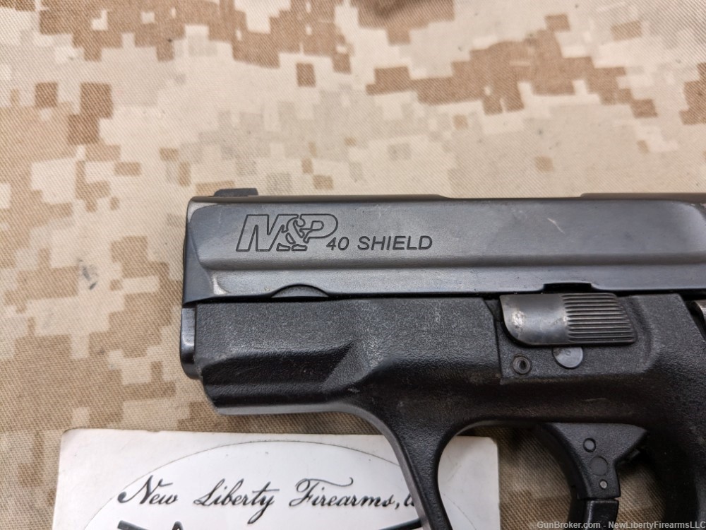 Smith & Wesson M&P Shield .40 S&W M&P40 Shield 1-7rd Mag Good-img-3